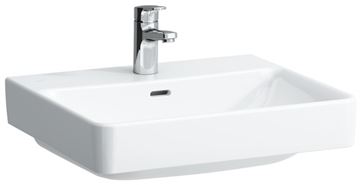 LAUFEN PRO S umývadlo 55 cm, s otvorom pre batériu a prepadom