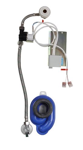 SANELA radarový splachovač pisoáru, na montážnej lište, Bluetooth, napájanie zo siete SLP 71RS Obrázek - Hlavní obrázek