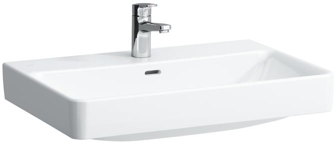LAUFEN PRO S umývadlo 70 cm, s otvorom pre batériu a prepadom H8109670001041 Obrázek - Hlavní obrázek