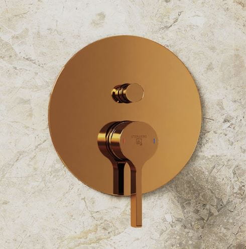 STEINBERG 280 vaňová podomietková batéria, s prepínačom, rose gold 280 2103 3 RG Obrázek - fotka