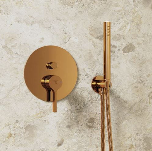 STEINBERG 280 vaňová podomietková batéria, s prepínačom, rose gold 280 2103 3 RG Obrázek - fotka
