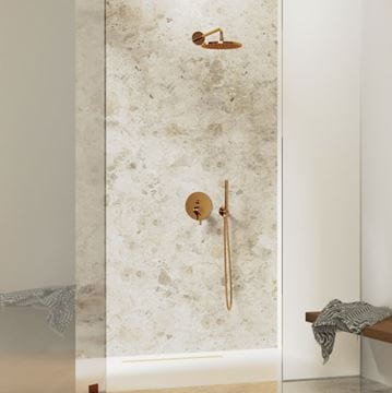 STEINBERG 280 vaňová podomietková batéria, s prepínačom, rose gold 280 2103 3 RG Obrázek - fotka