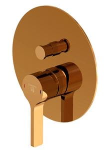 STEINBERG 280 vaňová podomietková batéria, s prepínačom, rose gold