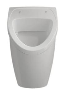 VILLEROY & BOCH O.NOVO pisoár, zadný prívod vody, alpská biela