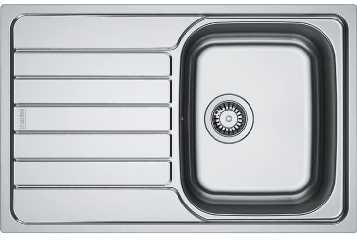 FRANKE SPARK SKN 611-78 nerezový drez 780x500 mm, otočný, odkvapkávač 101.0712.176 Obrázek - Hlavní obrázek
