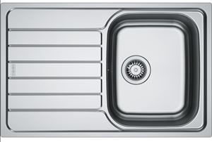 FRANKE SPARK SKN 611-78 nerezový drez 780x500 mm, otočný, odkvapkávač