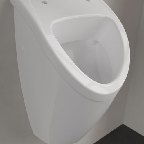 VILLEROY & BOCH ARCHITECTURA pisoár, zadný prívod vody, alpská biela 55860501 Obrázek - fotka