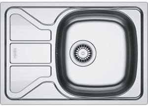 FRANKE FLASH FLN 611-62/44 nerezový drez 620x435 mm, otočný, odkvapkávač