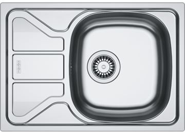 FRANKE FLASH FLN 611-62/44 nerezový drez 620x435 mm, otočný, odkvapkávač