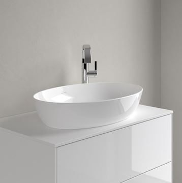 VILLEROY & BOCH ARTIS umývadlo na dosku 61 cm, bez prepadu, alpská biela 41986101 Obrázek - fotka