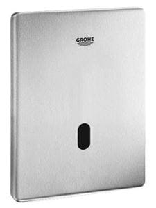 GROHE TECTRON SKATE senzorový splachovač pisoárov, napájanie zo siete, kartáčovaný nerez