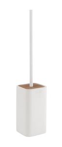 GEDY NINFEA WC kefa, na postavenie, polyresin, biela/bambus