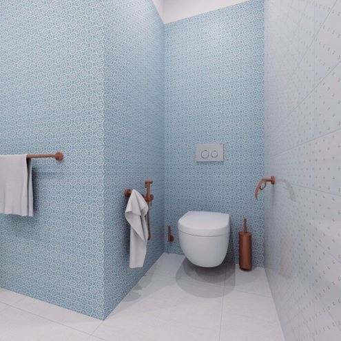 BEMETA AMBER WC kefa, medená zlatá 155313067 Obrázek - fotka