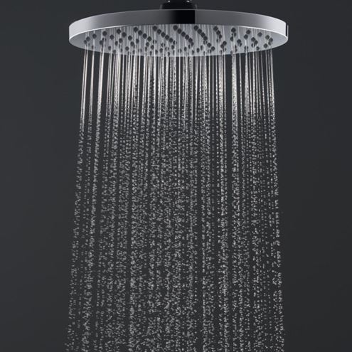 HANSGROHE VERNIS BLEND 200 1JET horná sprcha pr. 205 mm, EcoSmart, matná čierna 26277670 Obrázek - fotka