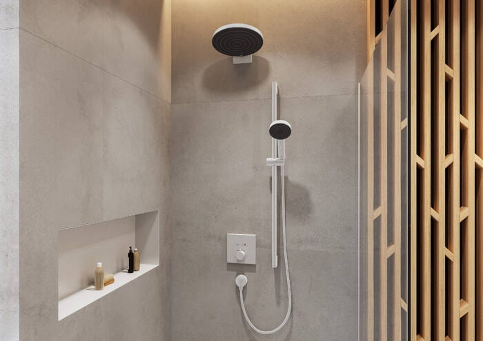 HANSGROHE PULSIFY S 260 1JET horná sprcha pr. 260 mm, matná biela 24140700 Obrázek - fotka
