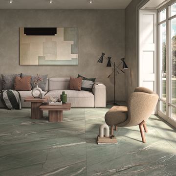 IMOLA THE ROOM dlažba 60x120 cm, mat, tiffany green TIF GR6 12 RM Obrázek - fotka