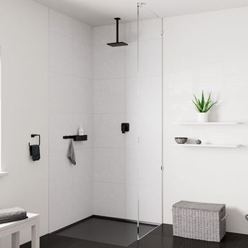 HANSGROHE VERNIS SHAPE 230 1JET horná sprcha 230x170 mm, EcoSmart, matná čierna 26283670 Obrázek - fotka