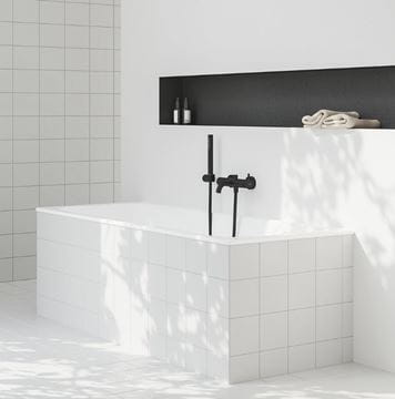 RAVAK CHROME 611.20 nástenný otočný držiak ručnej sprchy, matná čierna  X07P674 Obrázek - fotka