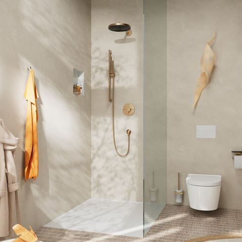 HANSGROHE PULSIFY S 260 1JET horná sprcha pr. 260 mm, kartáčovaný bronz 24140140 Obrázek - fotka