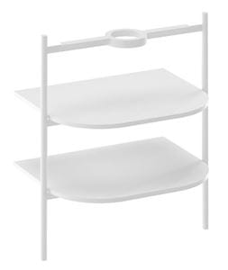 RAVAK YARD skrinka pod umývadlo 61,5x49,5x76,5 cm, 2 police, matná biela 