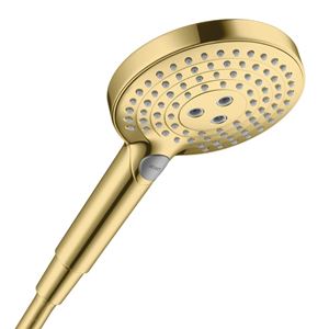 HANSGROHE RAINDANCE SELECT S 3JET ručná sprcha pr. 125 mm, 3 prúdy, vzhľad lešteného zlata