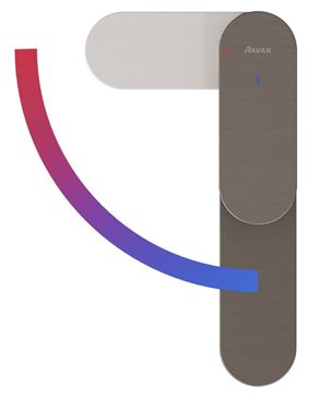 RAVAK ELEGANTA EL 012.21GB umývadlová stojanková batéria BeCool, brúsený grafit X070412 Obrázek - fotka