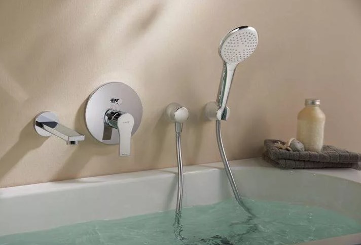 KLUDI ZENTA SL vaňová podomietková batéria, s prepínačom, chróm 486590565 Obrázek - fotka