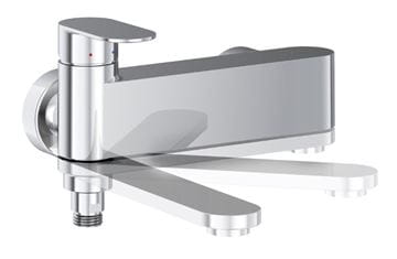RAVAK CHROME CR II 022.00CR vaňová nástenná batéria, s prepínačom, chróm X070451 Obrázek - fotka