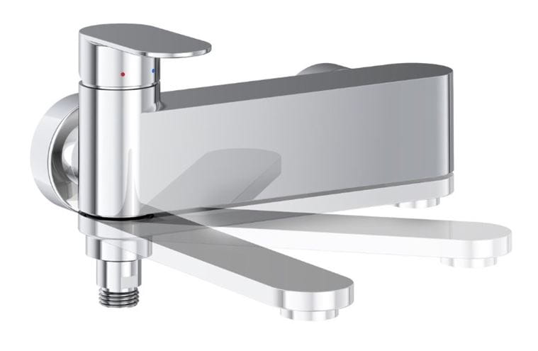 RAVAK CHROME CR II 022.00CR vaňová nástenná batéria, s prepínačom, chróm X070451 Obrázek - fotka