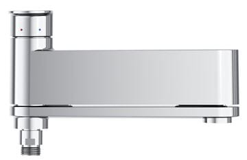 RAVAK CHROME CR II 022.00CR vaňová nástenná batéria, s prepínačom, chróm X070451 Obrázek - fotka