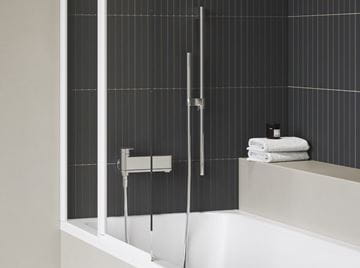 RAVAK CHROME CR II 022.00CR vaňová nástenná batéria, s prepínačom, chróm X070451 Obrázek - fotka