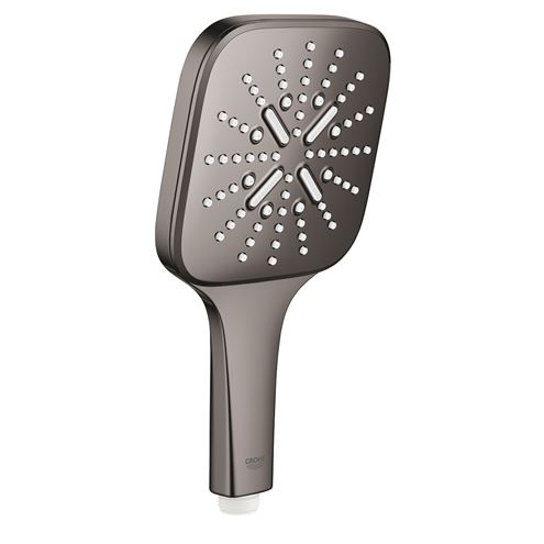 GROHE RAINSHOWER SMARTACTIVE 130 CUBE ručná sprcha 130x130 mm, 3 prúdy, Water Saving, hard graphite 26582A00 Obrázek - Hlavní obrázek