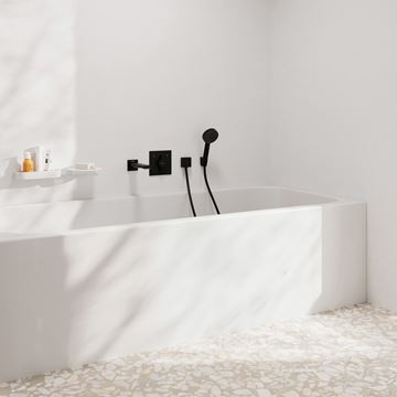 HANSGROHE DUOTURN E podomietková batéria, pre 2 spotrebiče, matná čierna 75417670 Obrázek - fotka
