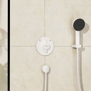 HANSGROHE DUOTURN S podomietková batéria, pre 2 spotrebiče, matná biela 75418700 Obrázek - fotka
