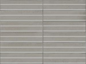 MARAZZI LUME obklad 6x24 cm, štruktúra 3D Rake, lesk, off white