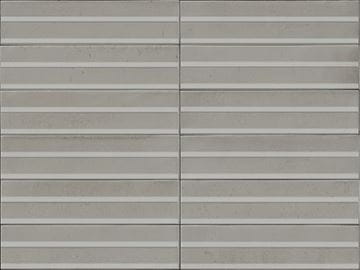 MARAZZI LUME obklad 6x24 cm, štruktúra 3D Rake, lesk, off white
