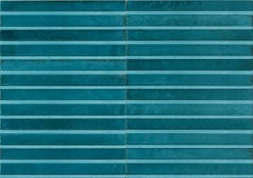 MARAZZI LUME obklad 6x24 cm, štruktúra 3D Rake, lesk, ocean