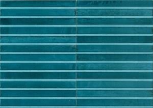 MARAZZI LUME obklad 6x24 cm, štruktúra 3D Rake, lesk, ocean