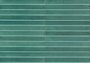 MARAZZI LUME obklad 6x24 cm, štruktúra 3D Rake, lesk, emerald