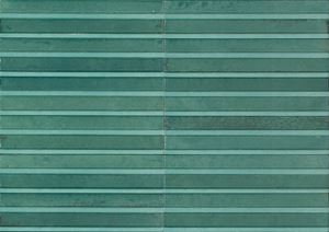 MARAZZI LUME obklad 6x24 cm, štruktúra 3D Rake, lesk, emerald