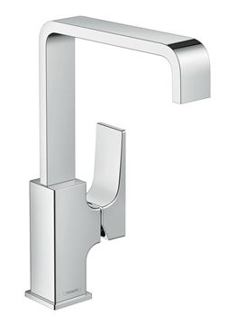 HANSGROHE METROPOL umývadlová stojanková batéria, s odtokovou súpravou, EcoSmart, chróm