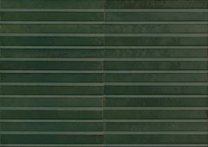 MARAZZI LUME obklad 6x24 cm, štruktúra 3D Rake, lesk, green