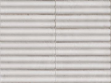 MARAZZI LUME obklad 6x24 cm, štruktúra 3D Swing, lesk, white