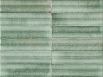 MARAZZI LUME obklad 6x24 cm, štruktúra 3D Swing, lesk, turquoise
