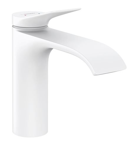 HANSGROHE VIVENIS umývadlová stojanková batéria, s odtokovou súpravou, EcoSmart, matná biela 75020700 Obrázek - Hlavní obrázek