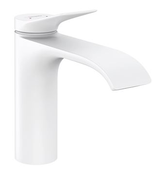 HANSGROHE VIVENIS umývadlová stojanková batéria, s odtokovou súpravou, EcoSmart, matná biela