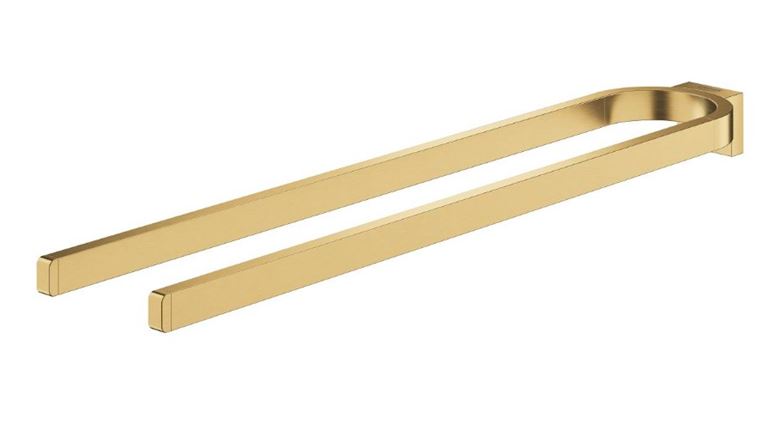 GROHE SELECTION  držiak uterákov 411 mm, dvojramenný, brúsený cool sunrise 41059GN0 Obrázek - Hlavní obrázek