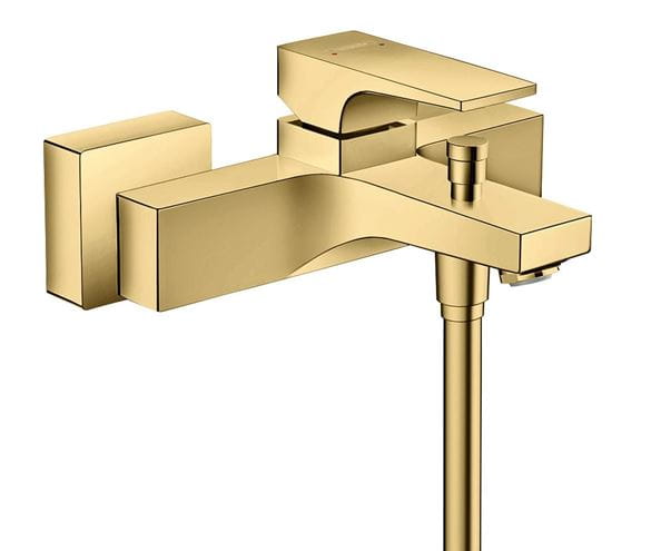 HANSGROHE METROPOL vaňová nástenná batéria, s prepínačom, leštený vzhľad zlata 32540990 Obrázek - Hlavní obrázek