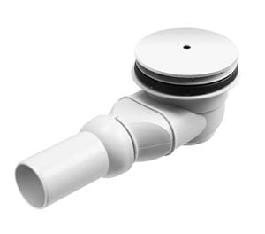 DURAVIT vaničkový sifón pr. 90 mm, alpská biela