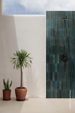 MARAZZI LUME obklad 6x24 cm, štruktúra 3D Swing, lesk, blue MP96 Obrázek - fotka